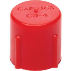 Allstar Performance AN Dust Cap - 4 AN - Plastic - Red - Set of 20