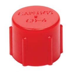Allstar Performance AN Dust Cap - 6 AN - Plastic - Red - Set of 20