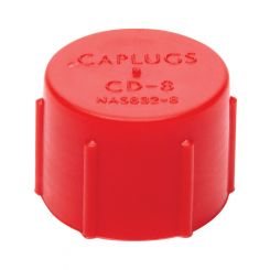 Allstar Performance AN Dust Cap - 8 AN - Plastic - Red - Set of 20