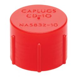 Allstar Performance AN Dust Cap - 10 AN - Plastic - Red - Set of 10