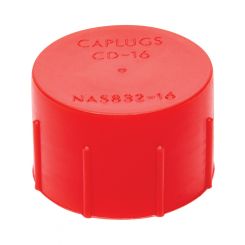 Allstar Performance AN Dust Cap - 16 AN - Plastic - Red - Set of 10