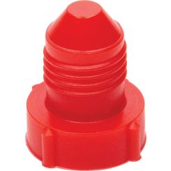 Allstar Performance AN Dust Plug - 3 AN - Plastic - Red - Set of 20