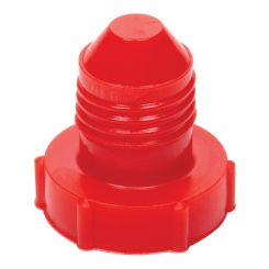Allstar Performance AN Dust Plug - 4 AN - Plastic - Red - Set of 20