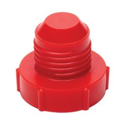 Allstar Performance AN Dust Plug - 6 AN - Plastic - Red - Set of 20
