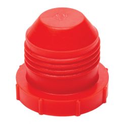 Allstar Performance AN Dust Plug - 12 AN - Plastic - Red - Set of 10