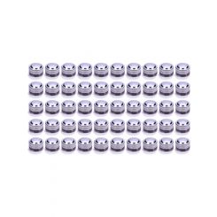 Allstar Performance AN Dust Cap 16 AN Aluminum Natural Set of 50