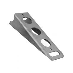 Allstar Performance Steering Column Bracket Weld-On 10 in Long Steel