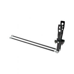 Allstar Performance Shifter Assembly 2 Lever Floor Mount Unequal Len
