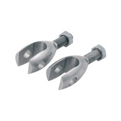 Allstar Performance Rod End Clevis 3/8 in Bore 3/8-24 in Right Ha