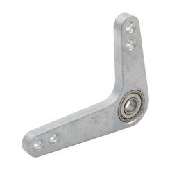 Allstar Performance Bell Crank 1/4 in Center Hole Aluminum Natural T