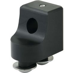 Allstar Performance Throttle Bracket End Aluminum Black Anodize Mors