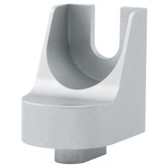 Allstar Performance Throttle Bracket End Aluminum Clear Anodize Ford