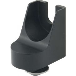 Allstar Performance Throttle Bracket End Aluminum Black Anodize Ford