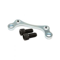 Allstar Performance Brake Caliper Bracket Rear Bolt-On Aluminum Natu