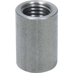 Allstar Performance Nut 1-8 in Thread Sleeve Steel Natural Allstar J