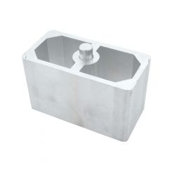 Allstar Performance Leaf Spring Block 3 in Height 2-1/2 in Width 5 i