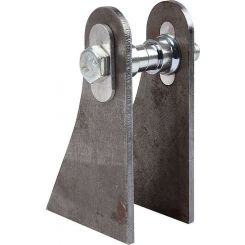 Allstar Performance Control Arm Bracket Upper Weld-On Slots Bushings