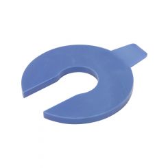 Allstar Performance Shock Shim U-Shaped 1/8 in Thick Plastic Blue