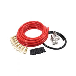 Allstar Performance Battery Cable Kit 2 Gauge Top Mount Battery Term