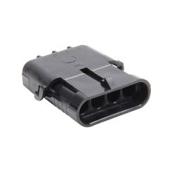 Allstar Performance Weather Pack Housing Male 4 Pin 12V 20 amp Plast