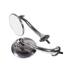 Allstar Performance Mirror Swan Neck Side View Round 4 in Diameter S