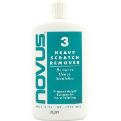 Allstar Performance Plastic Window Polish Novus 3 Squeeze Bottle 8 oz
