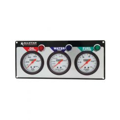 Allstar Performance Gauge Panel Assembly Fuel Pressure / Oil Pressur