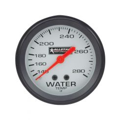 Allstar Performance Water Temperature Gauge 140-280 Degree F Mechani