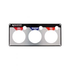 Allstar Performance Gauge Panel Face Plate Oil Pressure / Oil Temper