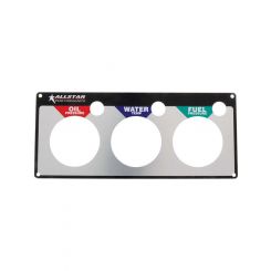 Allstar Performance Gauge Panel Face Plate Fuel Pressure / Oil Press