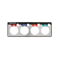 Allstar Performance Gauge Panel Face Plate Fuel Pressure / Oil Press