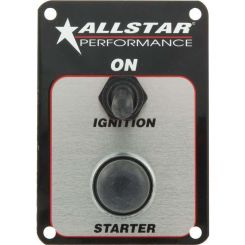 Allstar Performance Switch Panel Dash Mount 2-5/8 x 3-3/4 in 1 Toggl