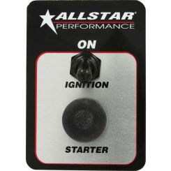 Allstar Performance Switch Panel Dash Mount 2-5/8 x 3-3/4 in 1 Toggl