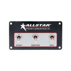Allstar Performance Switch Panel Dash Mount 2-1/2 x 4-5/8 in 1 Toggl