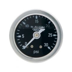 Allstar Performance Pressure Gauge 0-30 psi Mechanical Analog 1-1/2