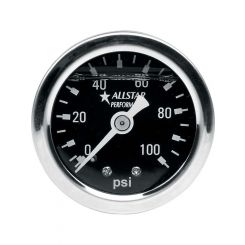 Allstar Performance Pressure Gauge 0-100 psi Mechanical Analog 1-1/2