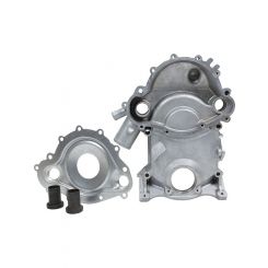 Allstar Performance Timing Cover 1 Piece Timing Marks Aluminum Natur