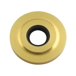 Allstar Performance Cam Seal Plate 2.253 in OD Aluminum Gold Anodize