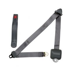 Allstar Performance Seat Belt Lap / Shoulder Push Button Buckle Retr