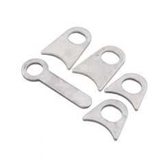 Allstar Performance Window Net Mounting Tab Weld-On Steel Natural Al