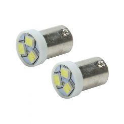 Allstar Performance LED Light Bulb White Allstar Gauge Panels Pair