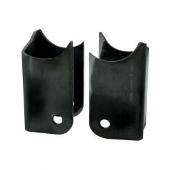 Allstar Performance Trailing Arm Bracket Lowered Lower Weld-On 3 in