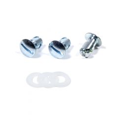 Allstar Performance Quick Turn Fastener Oval Head Slotted 7/16 x 0.5