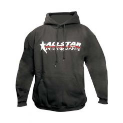 Allstar Performance Sweatshirt Hooded Allstar Logo Black Youth Med