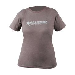 Allstar Performance T-Shirt Ladies Vintage Allstar Logo Charcoal
