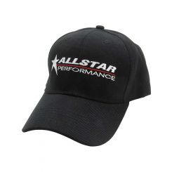 Allstar Performance Hat - Embroidered Allstar Logo - Black - Each