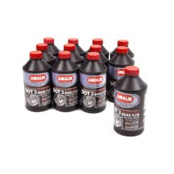 Amalie Brake Fluid - DOT 3 - Glycol - 12 oz - Set of 12