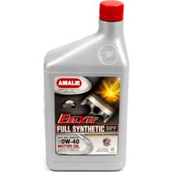 Amalie Motor Oil - Elixir - 0W40 - Synthetic - 1 qt - Each (AMA65776-56)