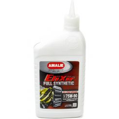 Amalie Gear Oil - Elixir - 75W90 - Synthetic - 1 qt - Each (AMA73166-56)