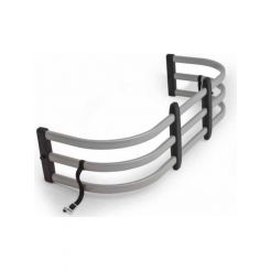 Amp Research Bed Extender BedXTender HD Max Bed Mounted Aluminum Si